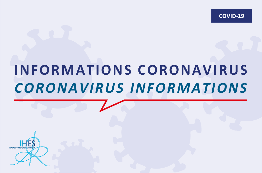 informations covid IHES