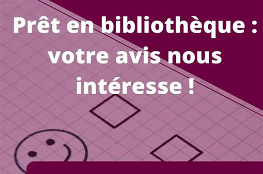 Enquête bibliothèques