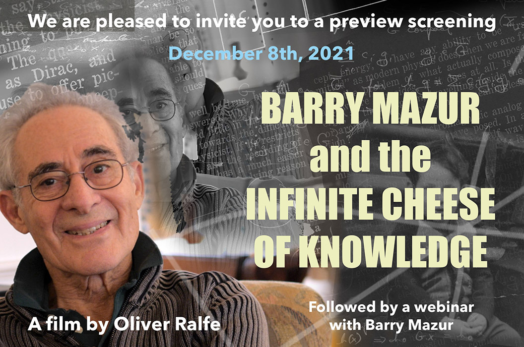 Barry Mazur and the Infinite Cheese of Knowledge