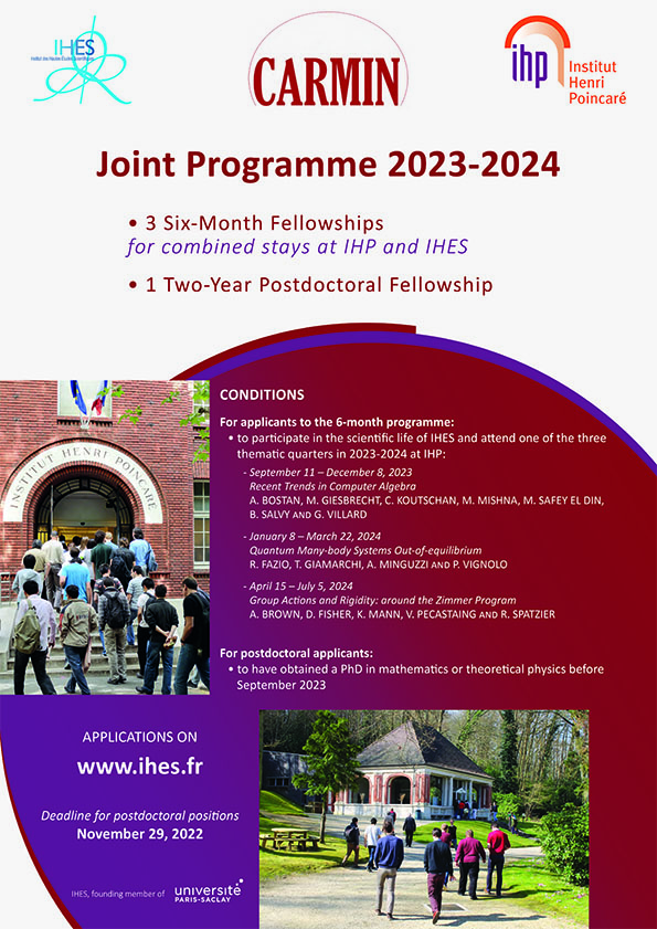 The Call for Applications 2023/2024 of the French Institutes for