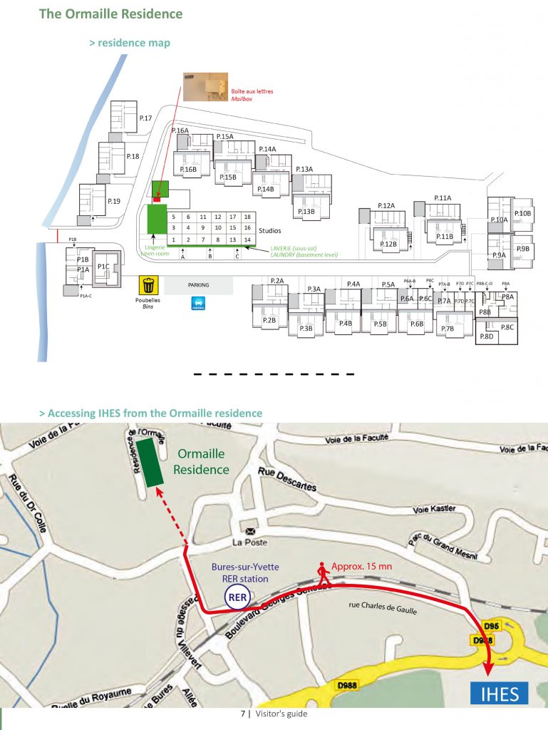 Map of Ormaille residence