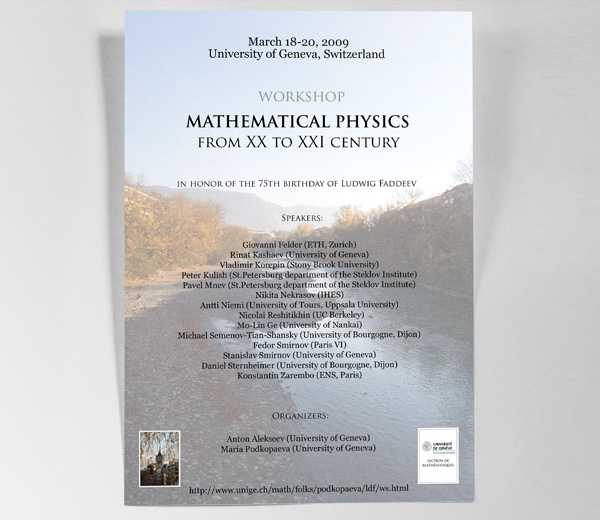 Mathematical physics poster